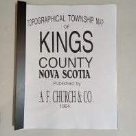 Topographical Township Map of Kings County by A. F. Church & Co.