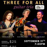 General Admission - Three for All Guitar Trio: Music in the Courtroom