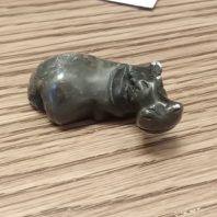 Give Hope Hippo Statue Extra Small